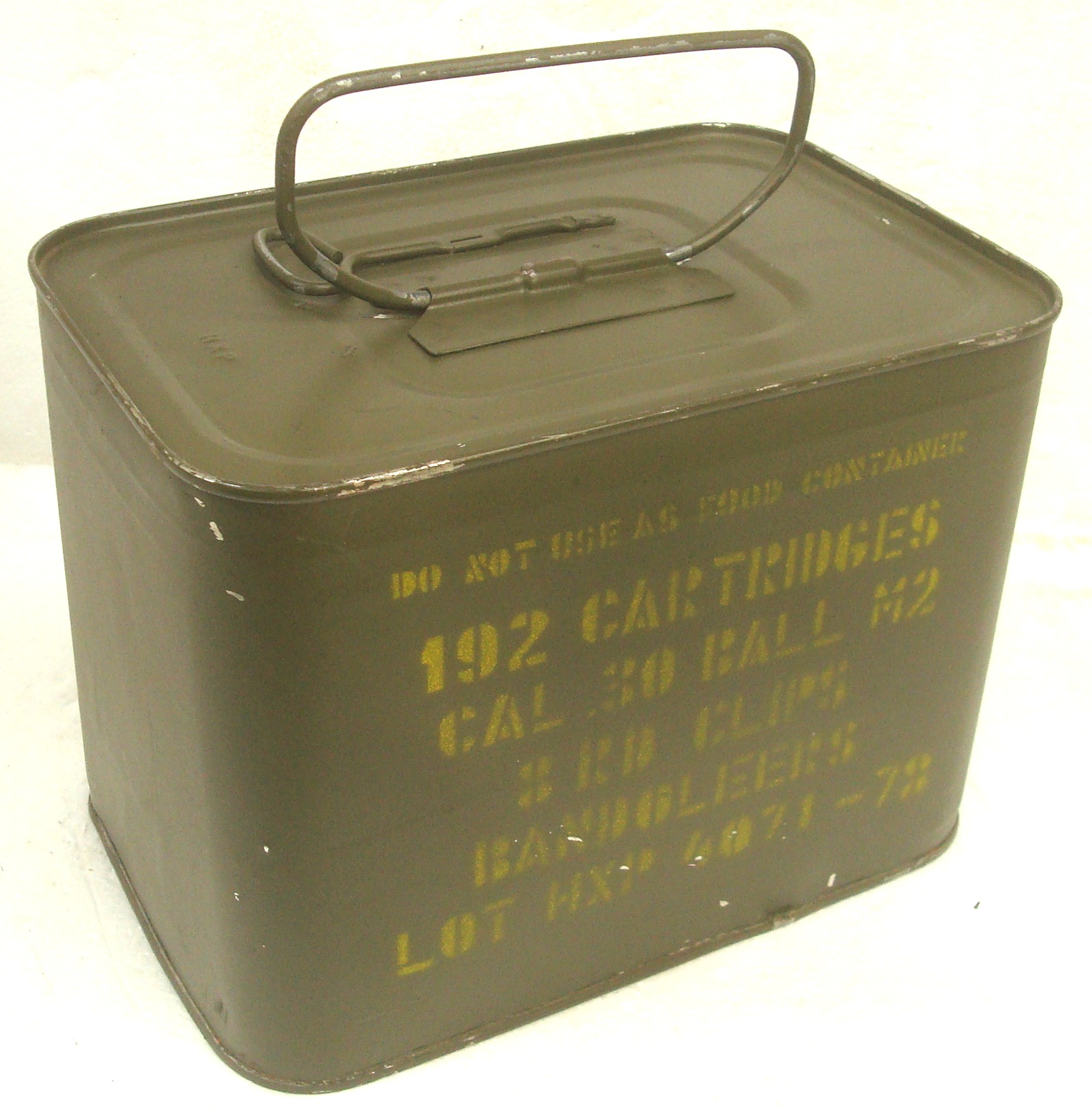 GREEK 240 rounds HXP 30-06 M2 Ball Can Factory M1 GARAND ammo