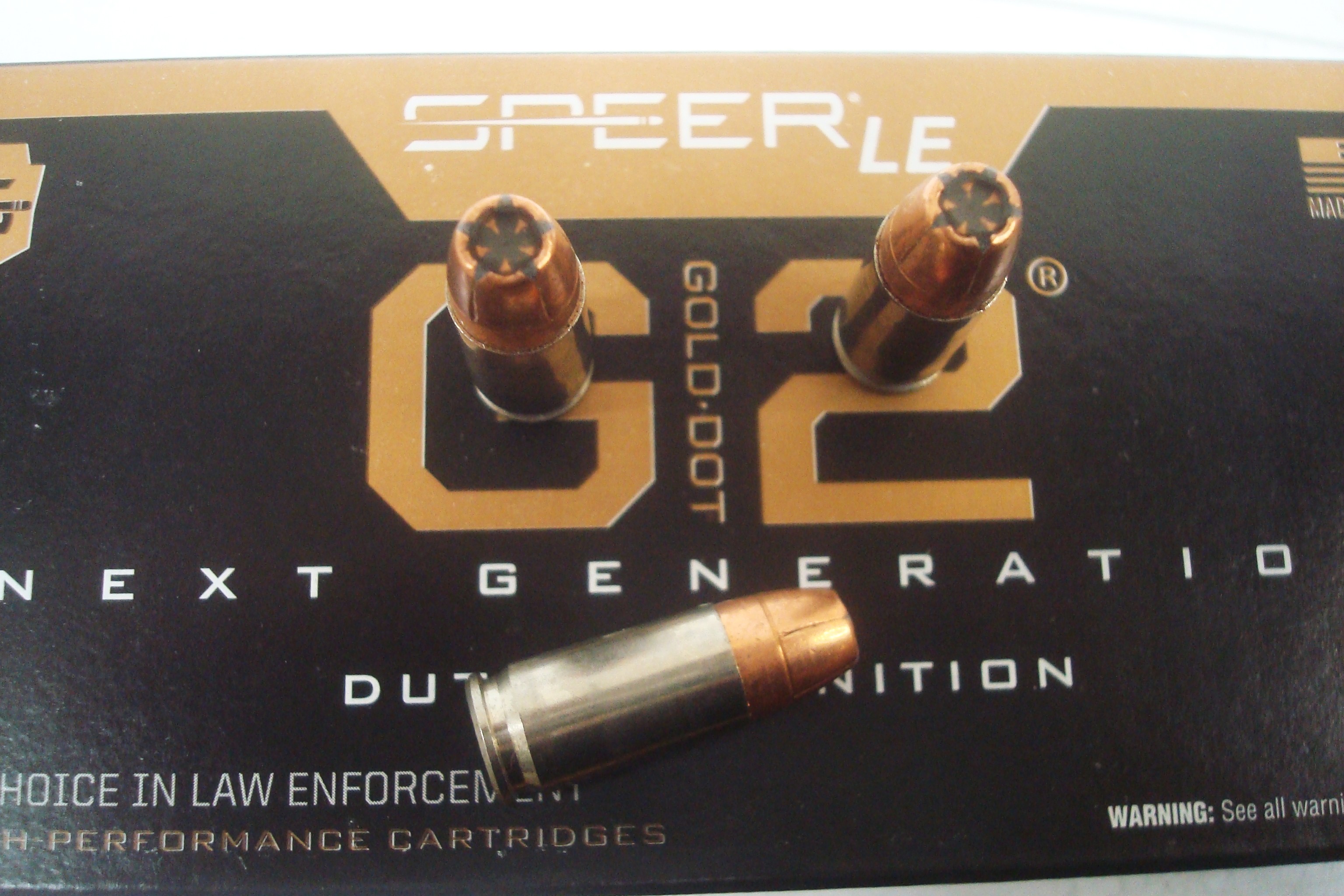 Speer 9mm Gold Dot 147 grain GDHP NEW G2 DUTY Ammo 54226 - Click Image to Close