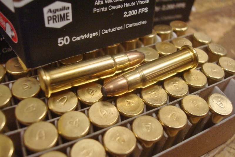 Aguila 5mm Remington Magnum Rimfire 30 grain SJSP 50 rounds - Click Image to Close