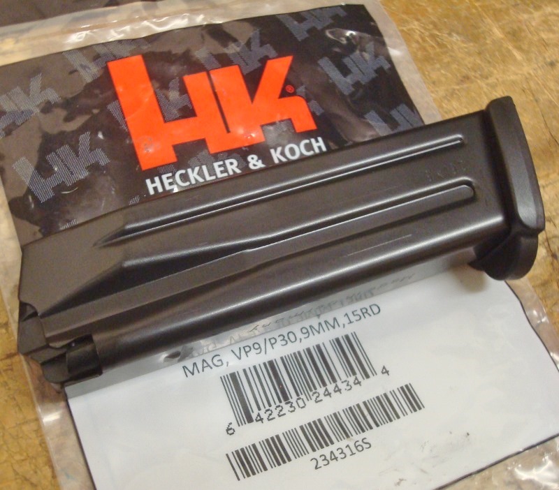 Heckler & Koch Full Size Model VP9 or P30 17 round magazine