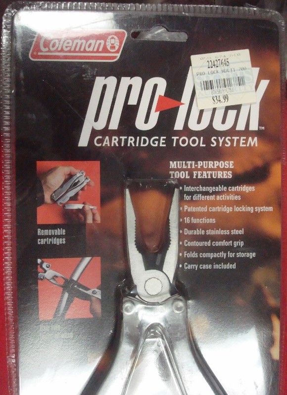 Coleman Pro-Lock cartridge tool system